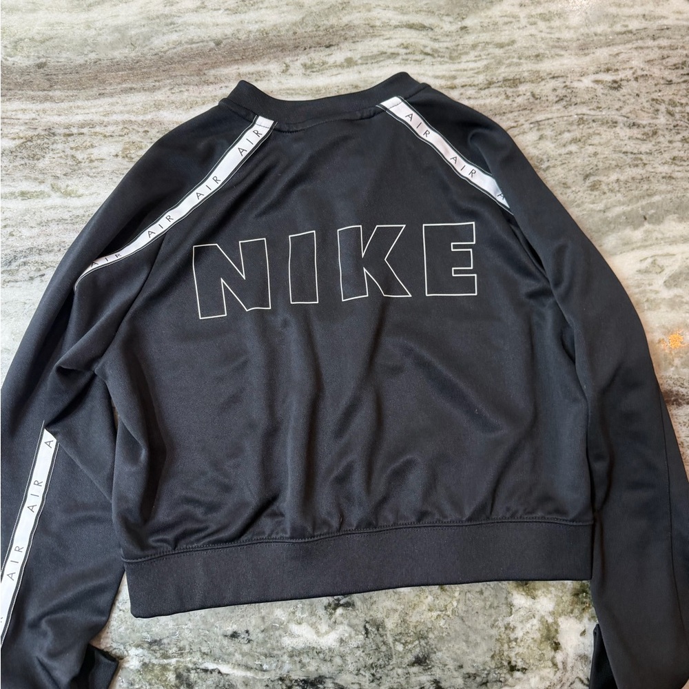Nike Air Black Zip-Up Track Jacket Women’s Size Small - Picture 4 of 4
